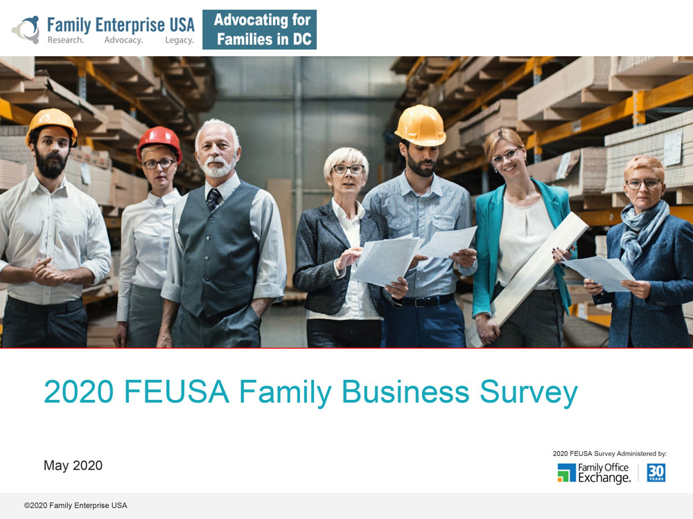 Survey of Family Enterprises Reveals COVID-19 Is Still a Big Concern