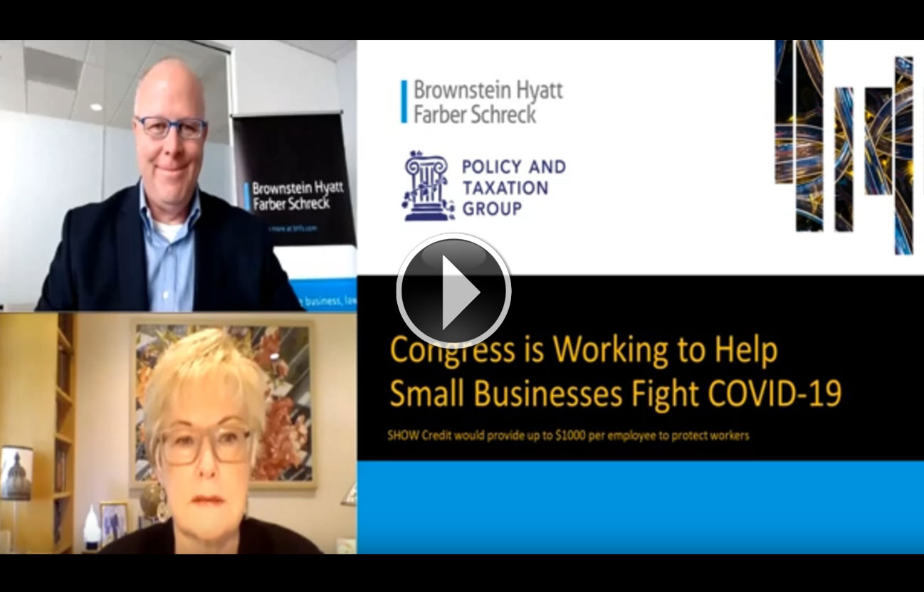 VIDEO: Election 2020 - Safety and Healthy Workplace Tax Credit