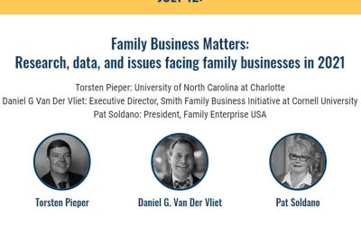 Pat Soldano Speaking at Family Firm Institute July 12