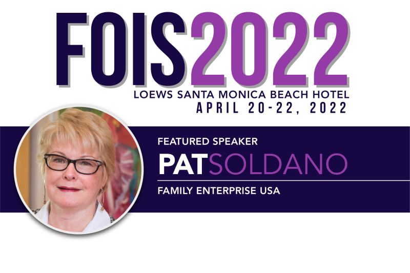 Hear Pat Soldano Speak at the 16th Annual Family Office Investment Symposium
