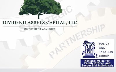New Strategic Partnership Between Dividend Assets Capital and Policy and Taxation Group