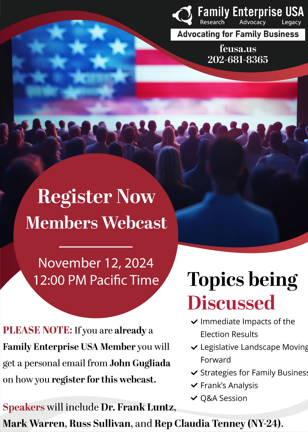 Exclusive Briefing: Election Impact & Family Business Strategies Ahead