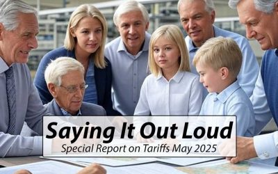 Saying It Out Loud Special Report on Tariffs May 2025, By Pat Soldano