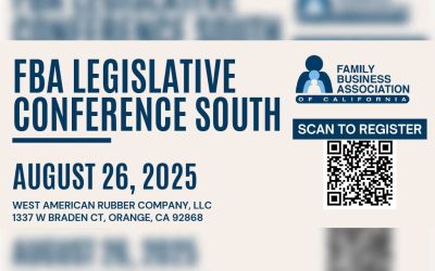 Register Today: FBA Southern California Legislative Conference