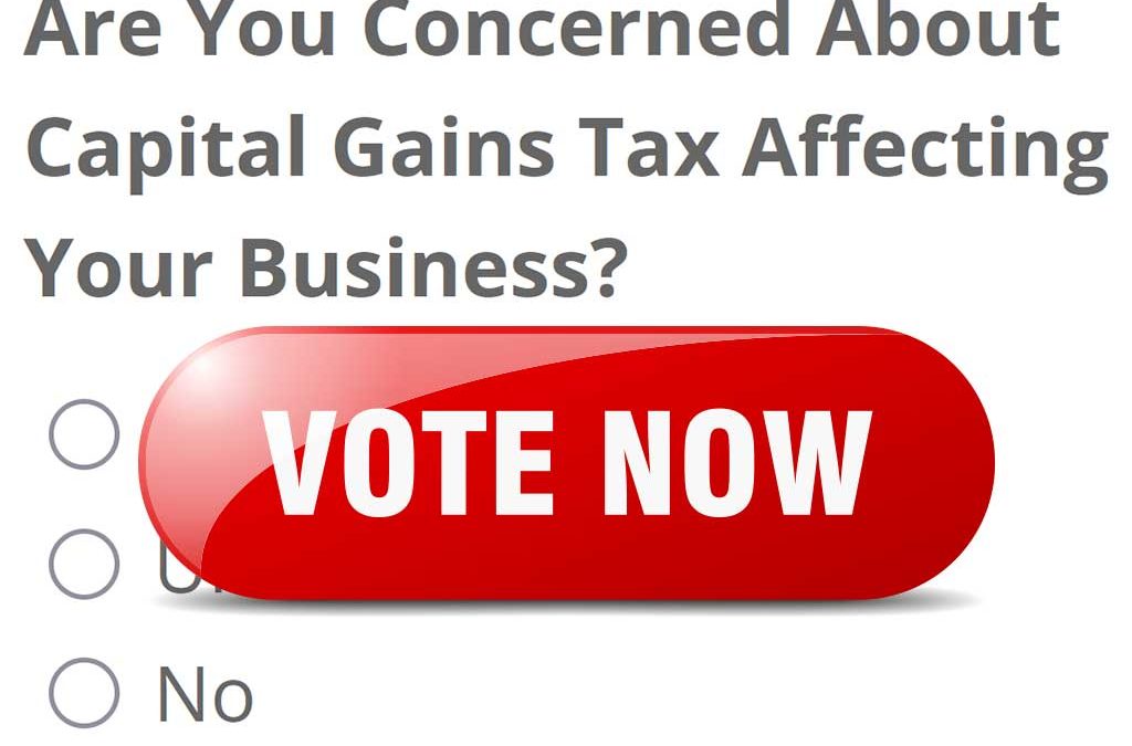 Quick Poll: Concern About Capital Gains Tax