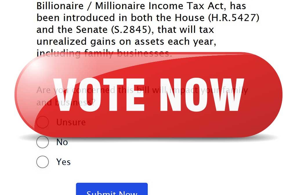 Quick Poll: Will this new tax hurt your family business? Take our quick poll