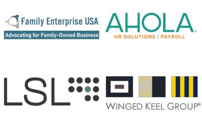 At Family Enterprise USA we provide a number membership opportunities to accommodate all levels of commitment. We exist solely for, and are supported by, family businesses. New Sponsors Ahola Corp., LSL CPAs, and Winged Keel Group Join FEUSA