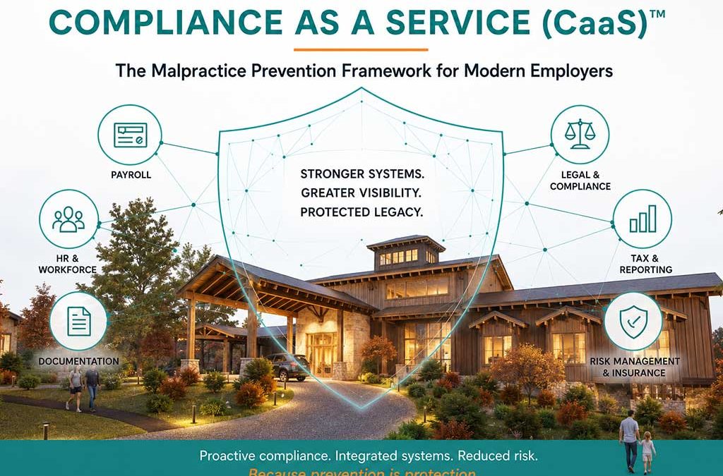 Compliance As A Service (CaaS) - The Malpractice Prevention Framework For Modern Employers