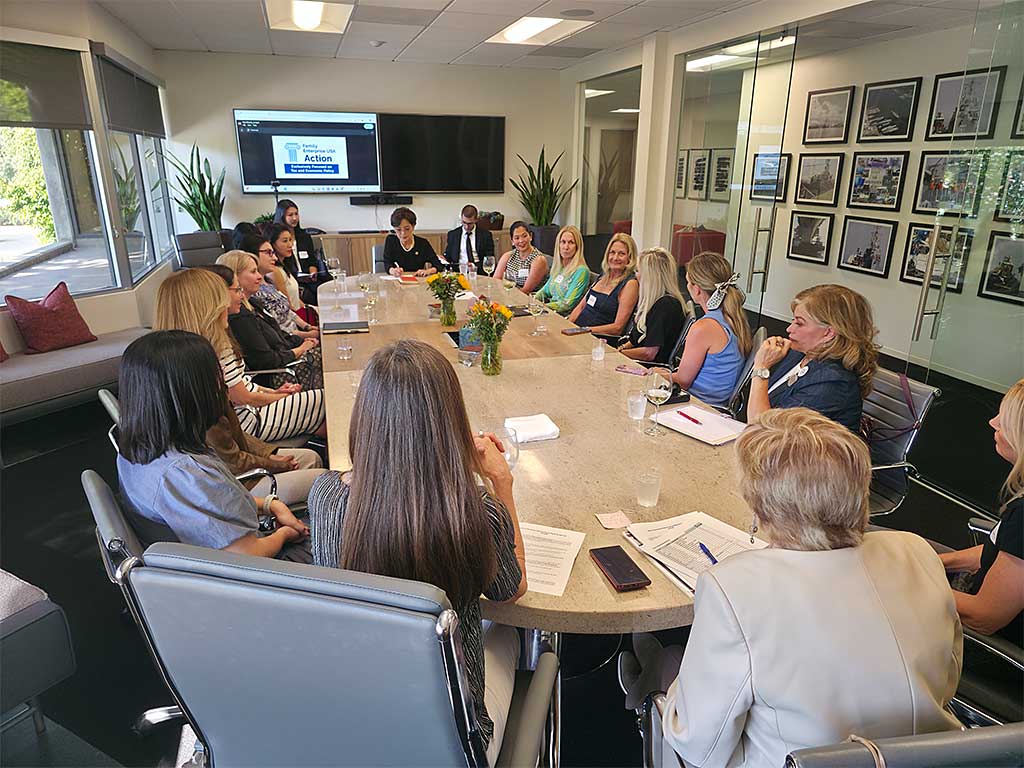 Rep. Young Kim Meets with Women’s Business Owners Group, Hears Challenges Facing Women Entrepreneurs - Family Enterprise USA