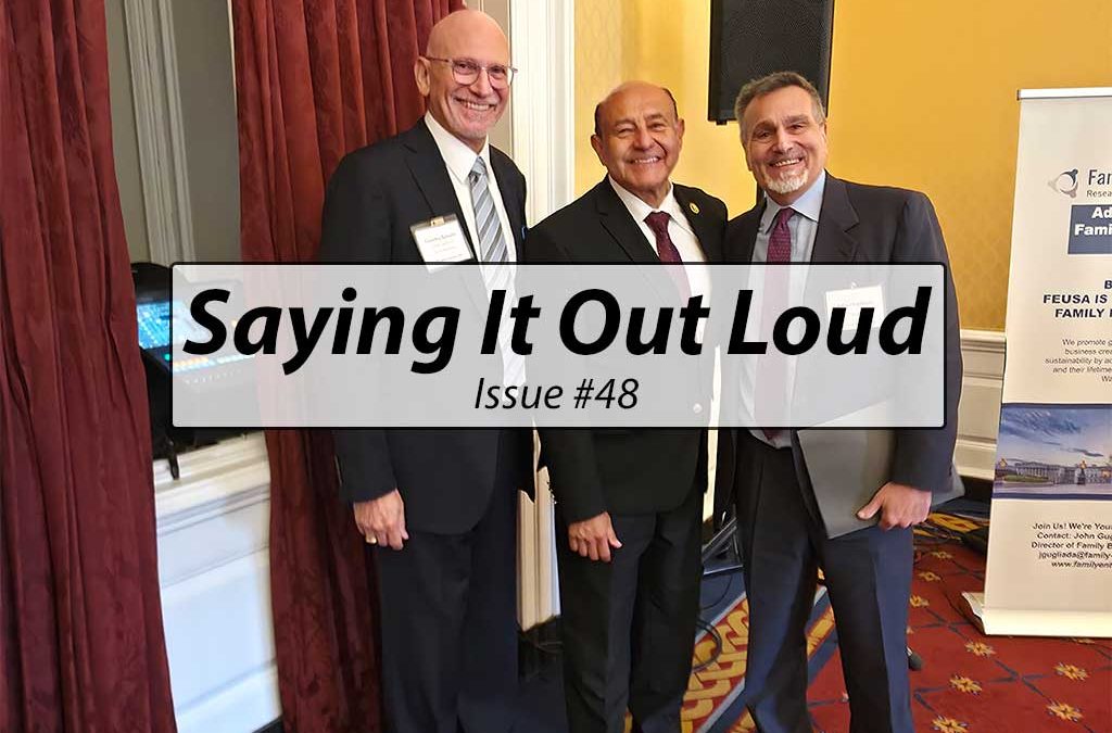 Saying It Out Loud September 2026, By Pat Soldano and Tim Schultz